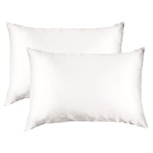 Mulberry Silk & Satin Standard Pillowcases (Set of 2)